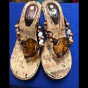 Cute bamboo sandals